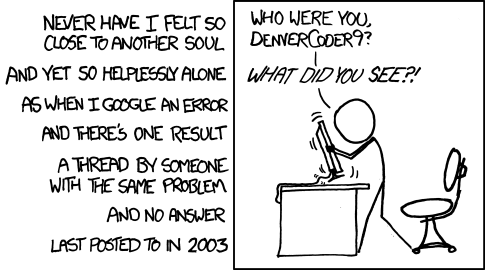 Comic from xkcd